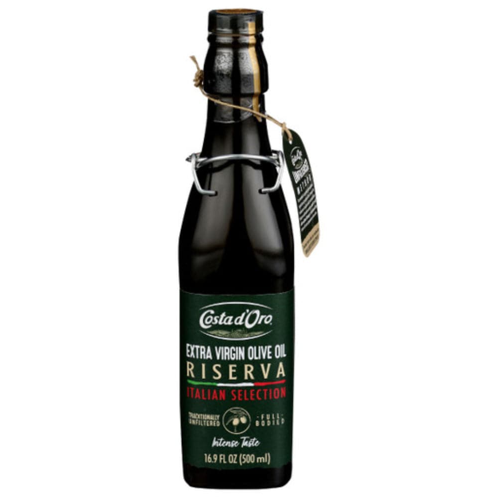 Costa D’Oro – Extra Virgin Olive Oil Riserva, 500 ML (Pack of 6)