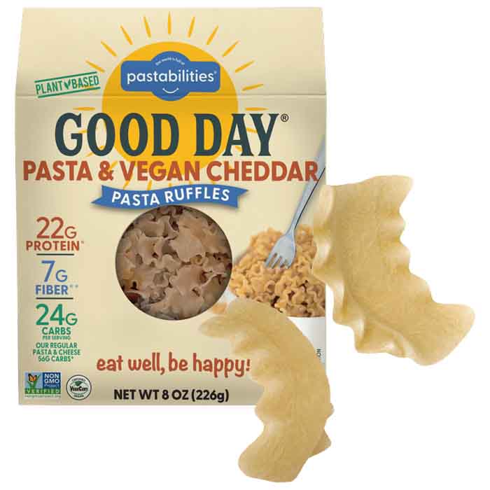 Pastabilities – Good Day Pasta & Vegan Cheddar, 8oz
