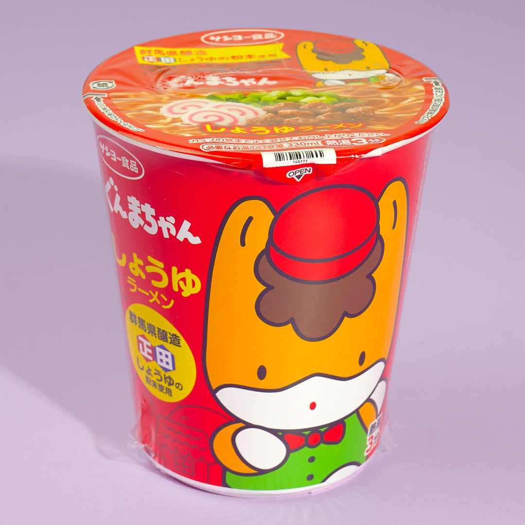 Gunma-Chan Soy Sauce Ramen Noodles