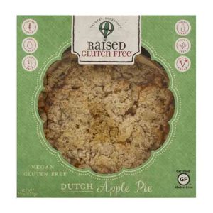 Raised Gluten Free – Apple Pie 9in, 22oz