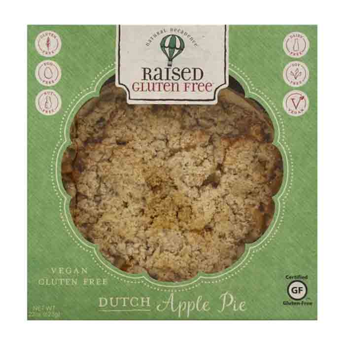 Raised Gluten Free – Apple Pie 9in, 22oz