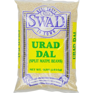 Swad Urad Dal Matpe Beans, Split, 4-Pounds