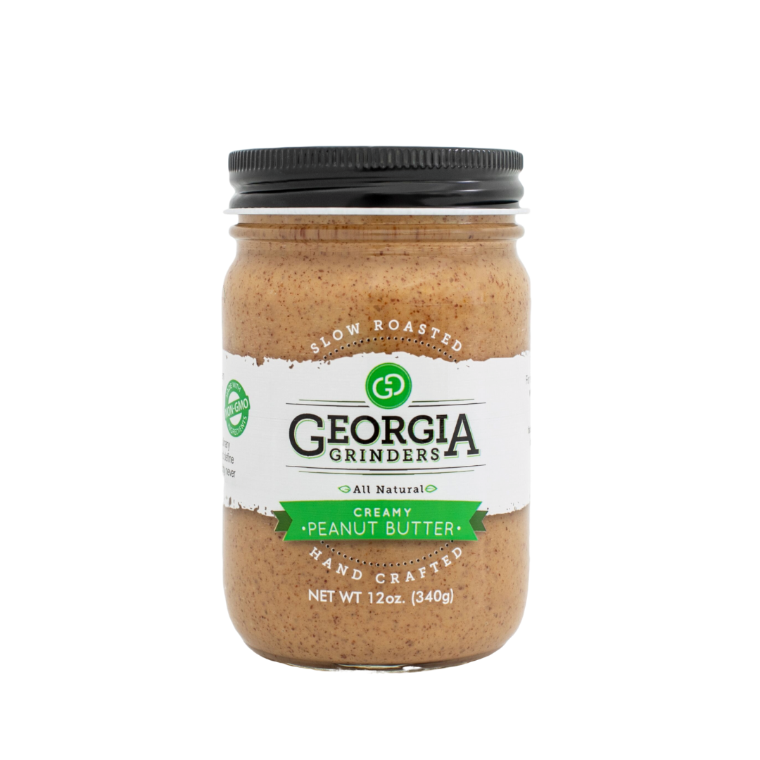 Georgia Grinders Creamy Peanut Butter Jar – x 12 oz