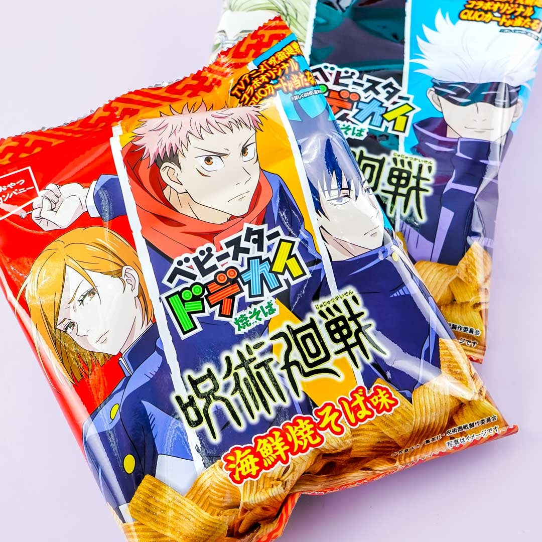 Baby Star Dodekai Jujutsu Kaisen Noodle Snacks – Seafood