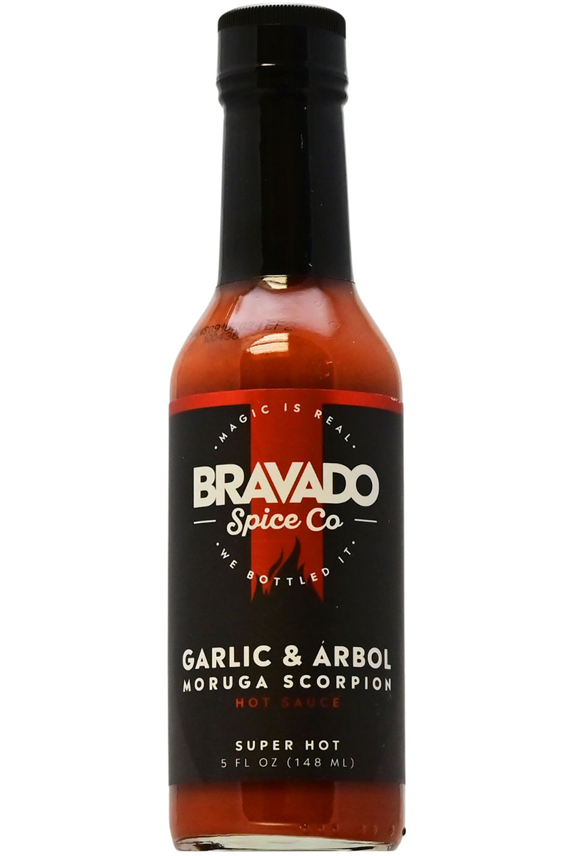 Bravado Spice Co. Garlic and Arbol Moruga Scorpion Hot Sauce