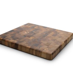 Fox Run Brands – Ironwood Square End Grain Chef’s Board, 14″