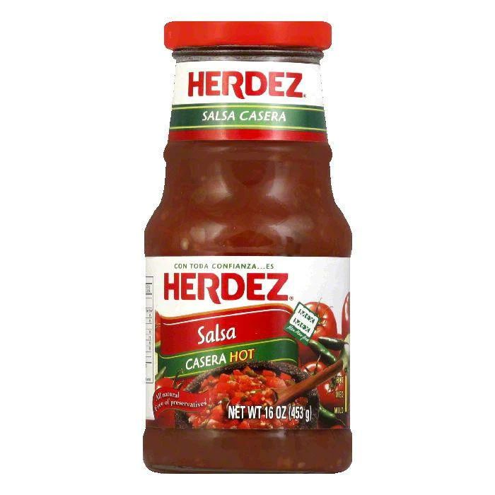 Herdez – Salsa Casera Hot 16 Oz – (Pack of 6)