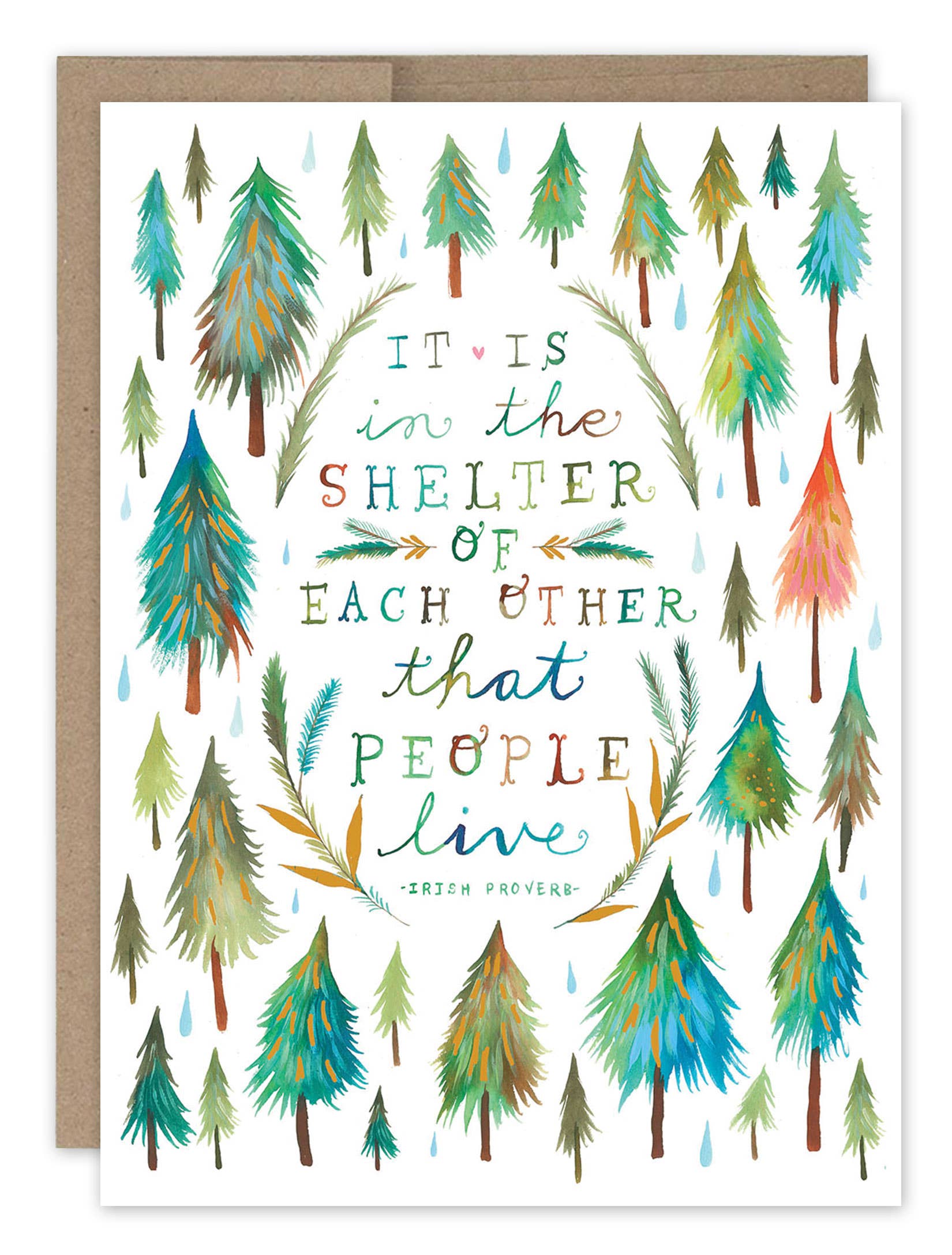 Biely & Shoaf – Shelter of Each Other Anniversary Card