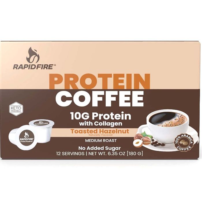 Rapid Fire Coffee Pods Toasted Hazelnut 12 Ea – Pack Of 4