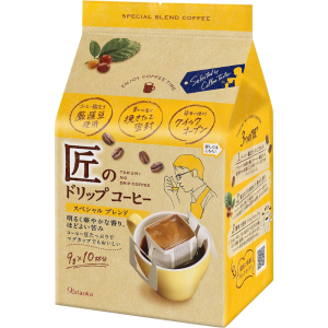 Takumi Drip Coffee Special Blend 10 Servings – Japanese Single Serve Rich & Aromatic – Made in JAPAN – Tokyo Sakura Mall