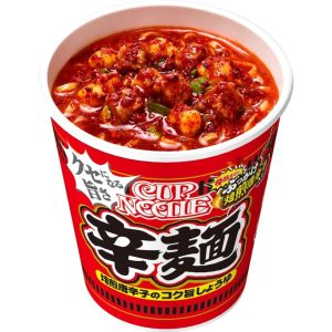 Nissin Cup Noodle Spicy Roasted Chili Pepper Flavor 82g x 20 Made in Japan – Tokyo Sakura Mall