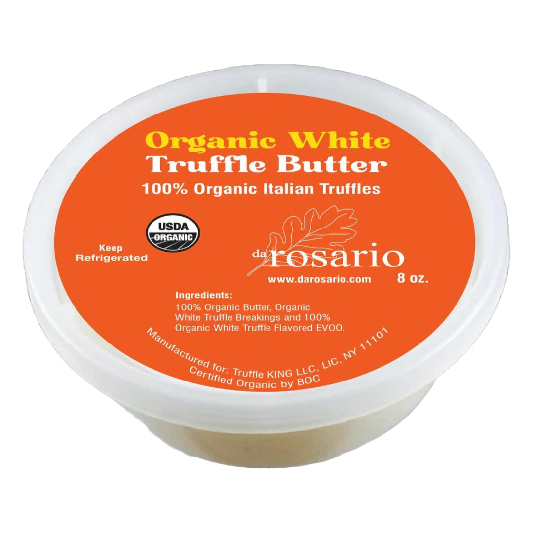 daRosario™ USDA 100% Organic White Truffle Butter 6-8 ounces