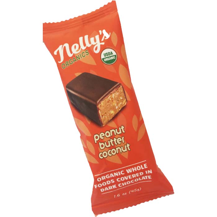 Nelly’s Organics – Dark Chocolate Bar, 1.6oz | Multiple Flavors