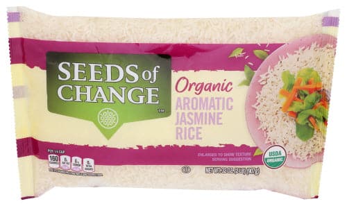 Seeds of Change – Organic Aromatic Jasmine Rice, 2 Lb | Pack of 6