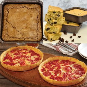 Sweet Ali’s Gluten Free Chocolate Chip Cookie & Brownie & 2 Lou’s Gluten Free Pizzas