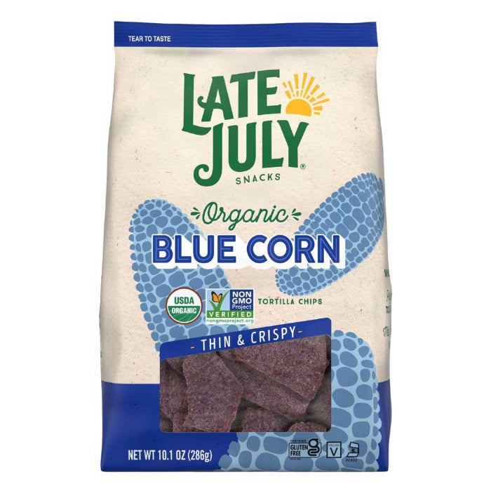 Late July – Restaurant Style Blue Tortilla Chips, 10.1 Oz | Pack of 9