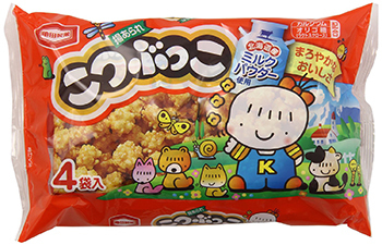 Kameda “Kotsubukko” 4 packs in 1 bag, 124g