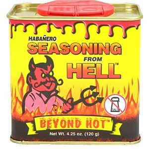 Habanero Seasoning from Hell