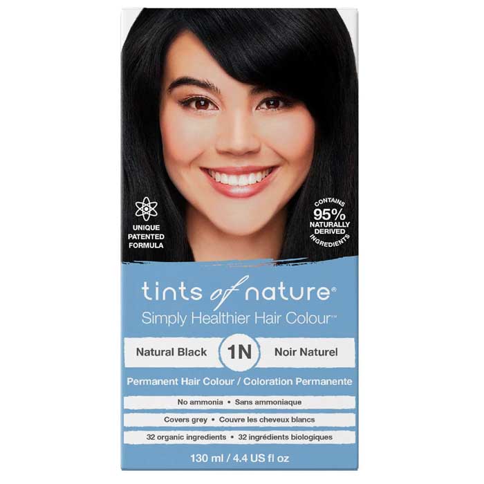 Tints of Nature Natural Black 1N Permanent Hair Dye