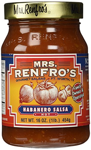 Mrs. Renfro’s Salsa Habanero 16 Oz – Pack of 6