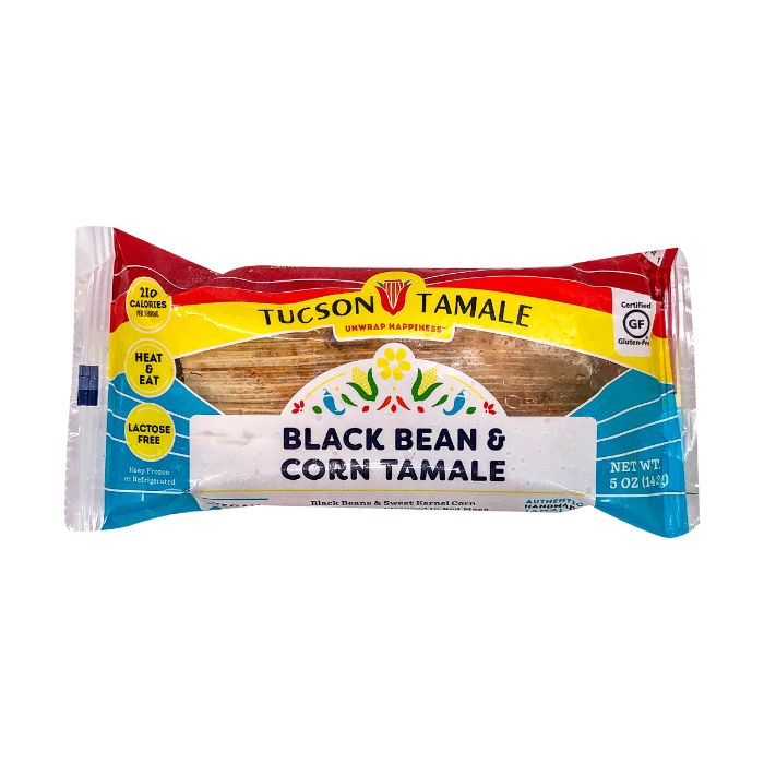 Tucson Tamale Company – Tamale Black Bean Corn, 5 oz | Pack of 8