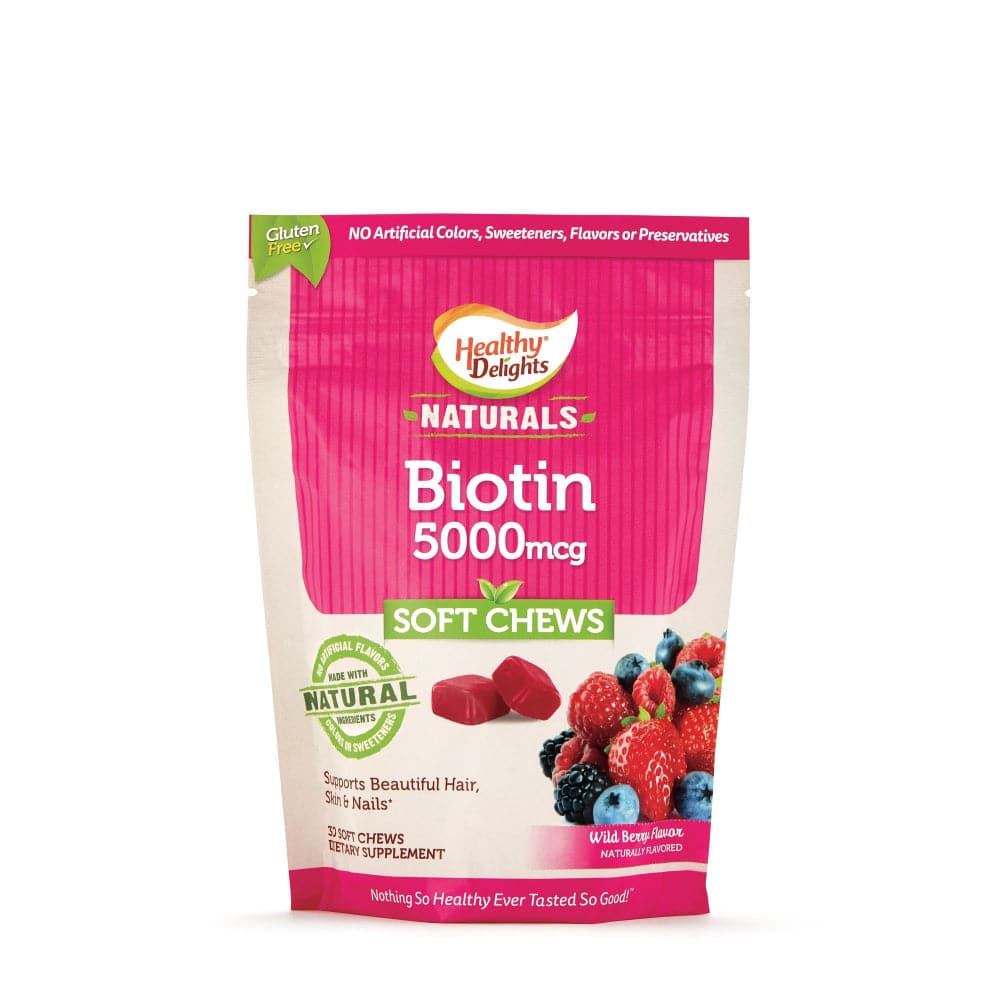 Healthy Delights – Biotin 5000mcg Soft Chews