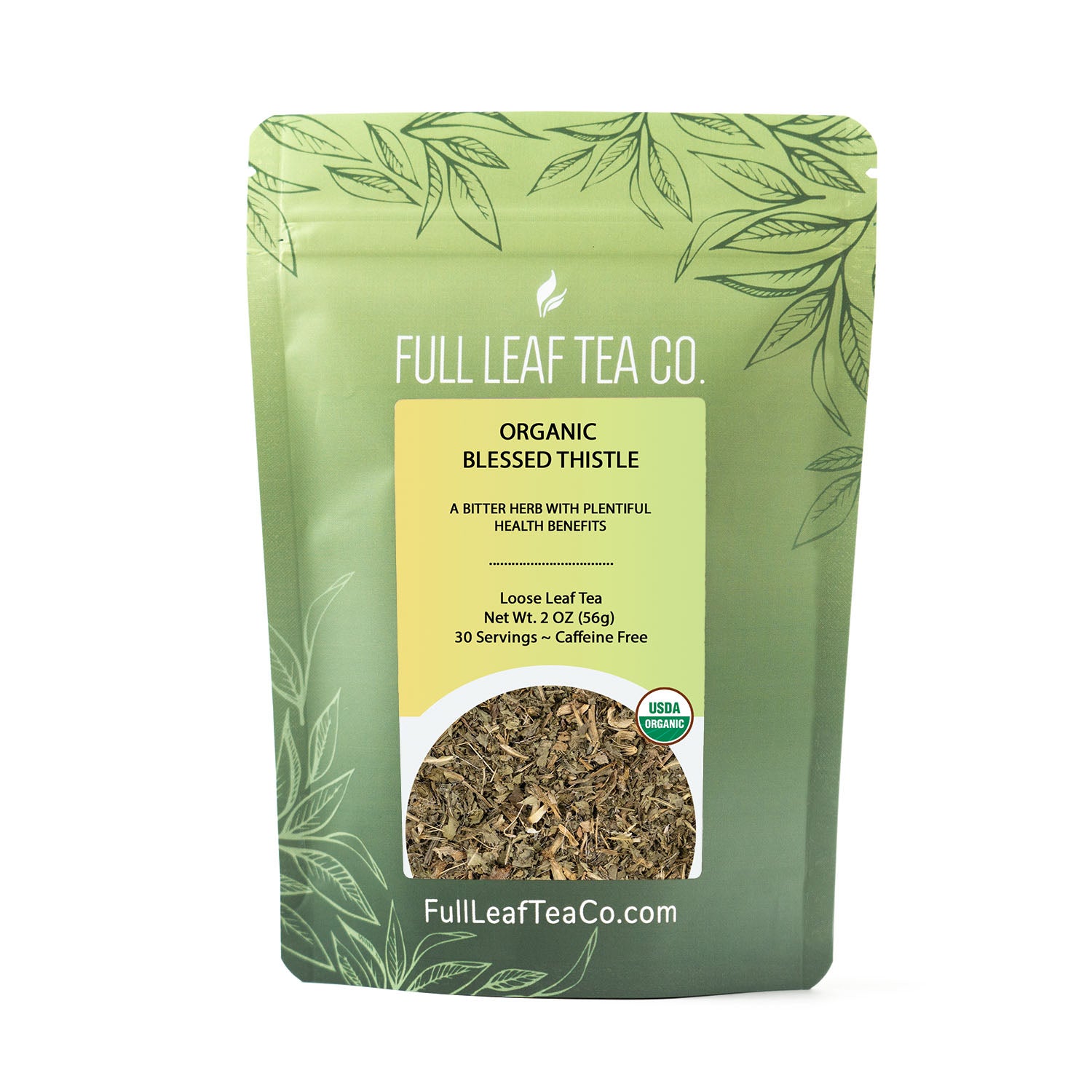 Organic Blessed Thistle Retail Bags – Case of 6