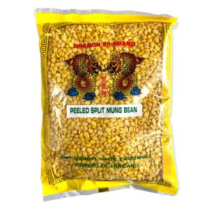 Dragon 88 Brand – Peeled/Split Yellow Mung Bean – 14oz