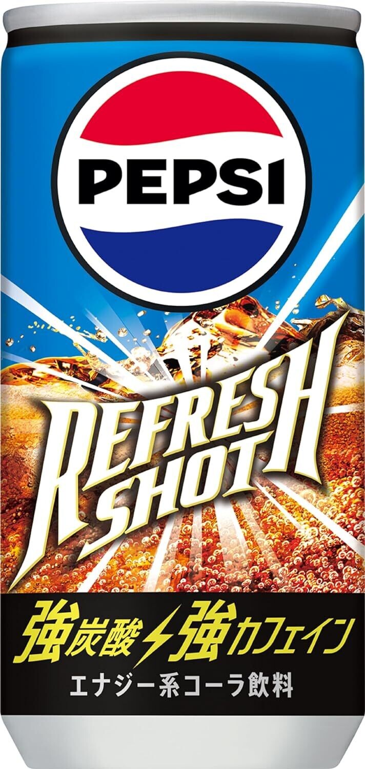 “Pepsi Refresh Shot” Strong Taste Cola, Japan Limited Pepsi 200ml