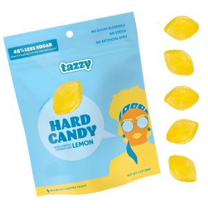 Tazzy – Hard Candy Lemon, 1.92oz