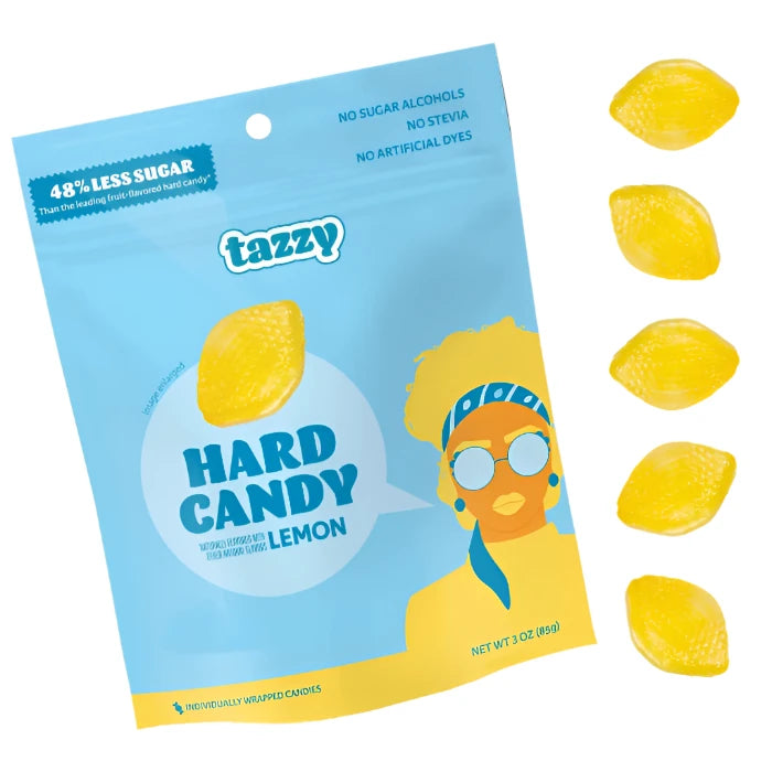 Tazzy – Hard Candy Lemon, 1.92oz
