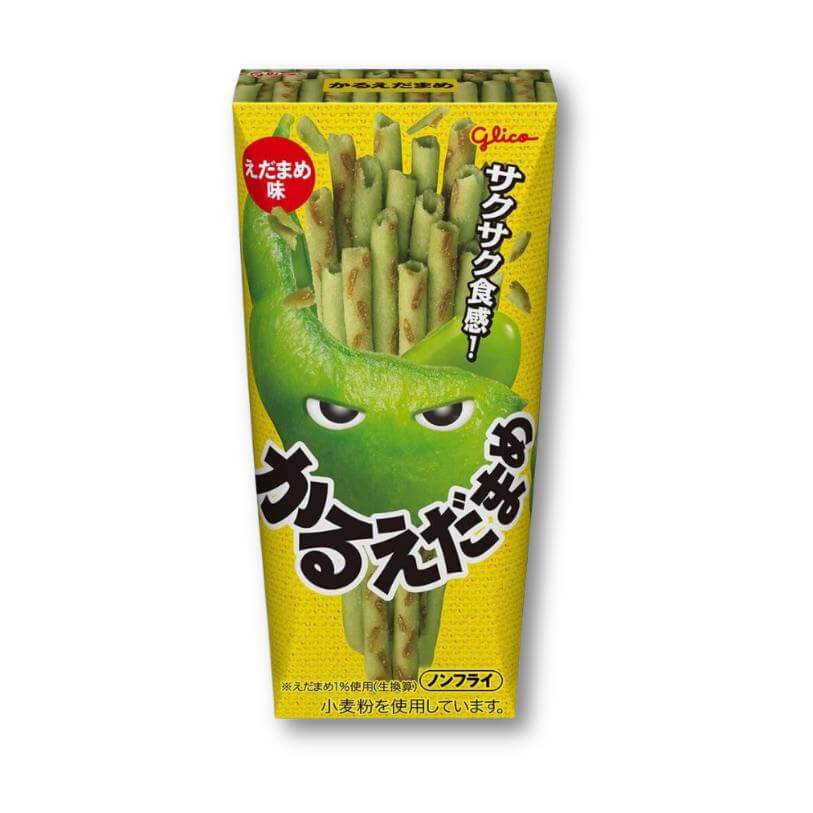 Glico Karuedamame Stick Snacks – Green Soybean