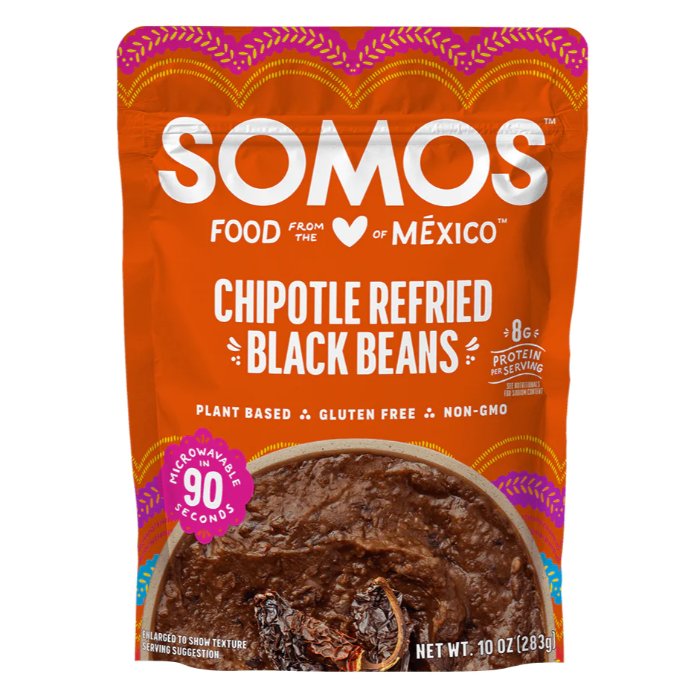 Somos – Refried Chipotle Beans, 10 oz | Pack of 6