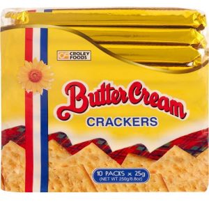 Butter Cream – Plain Crackers – 10 Pack – 25 G – 8.8 OZ