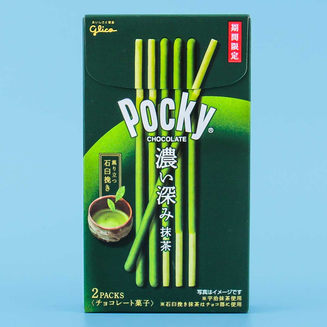Pocky Biscuit Sticks – Rich Matcha