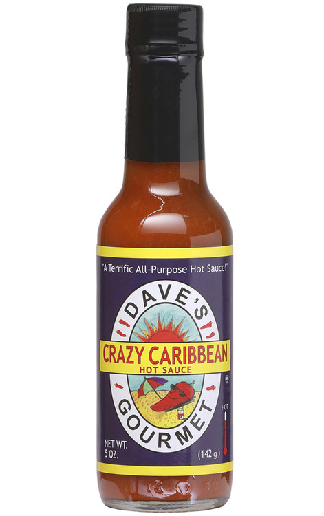 Dave’s Gourmet Crazy Caribbean Hot Sauce, 5oz.
