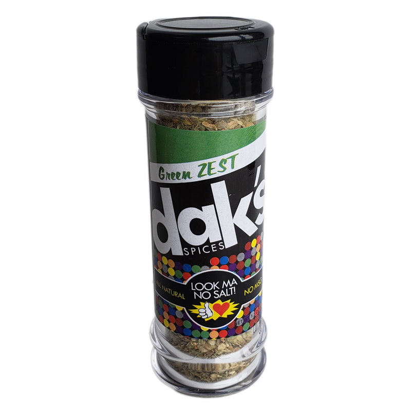 Dak’s Green Zest Seasoning – 1.5oz.