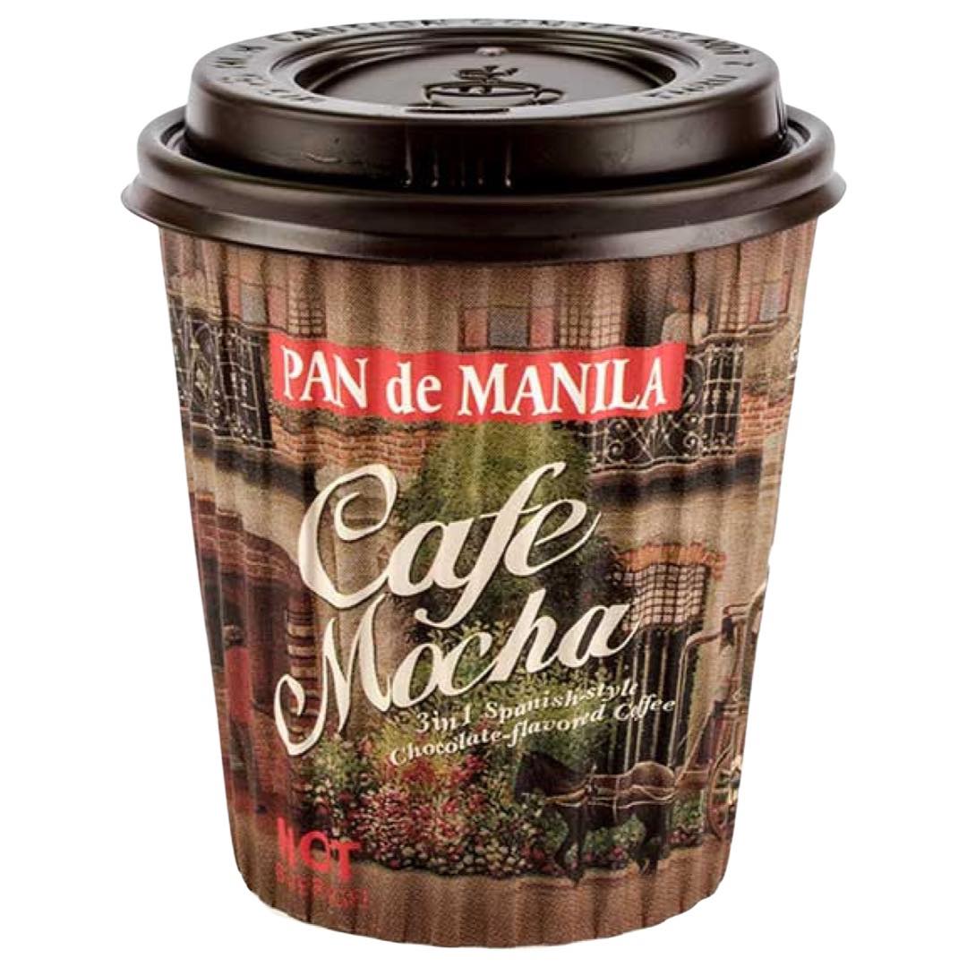 Pan de Manila – Cafe Mocha – 3 in 1 Spanish Style Chocolate Flavored Coffee – 2 Pack Cup