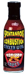 Spontaneous Combustion Chicken Wing Sauce, 10oz.