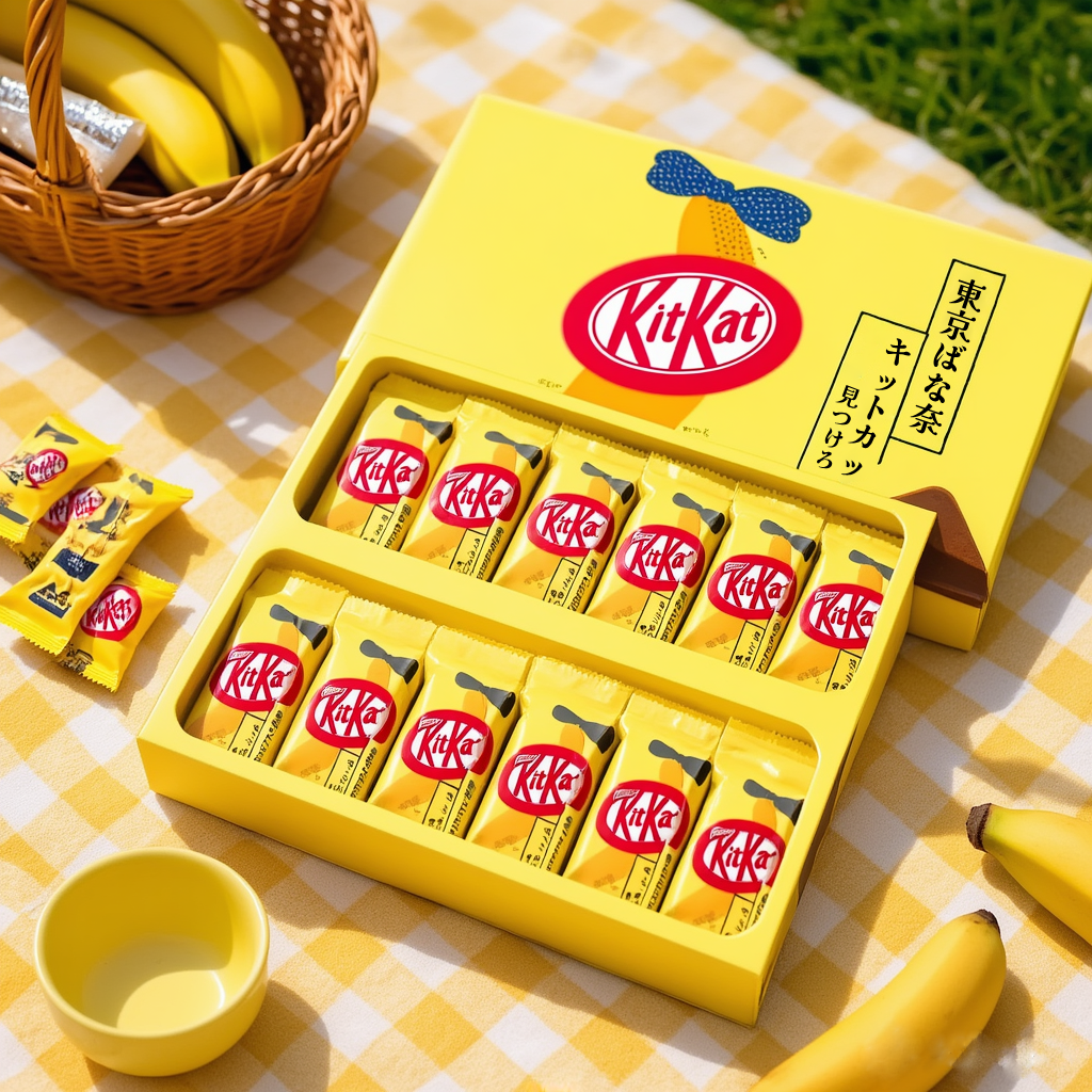 Tokyo Banana KitKat “Mii-tsuketa” 12 Pieces Gift Set – Made in JAPAN – Tokyo Sakura Mall