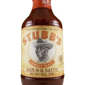 Stubb’s Sweet Heat Bar-B-Q Sauce, 18oz.