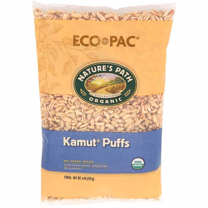 Nature’s Path – Organic Kamut Puffs Cereal, 6oz | Pack of 12
