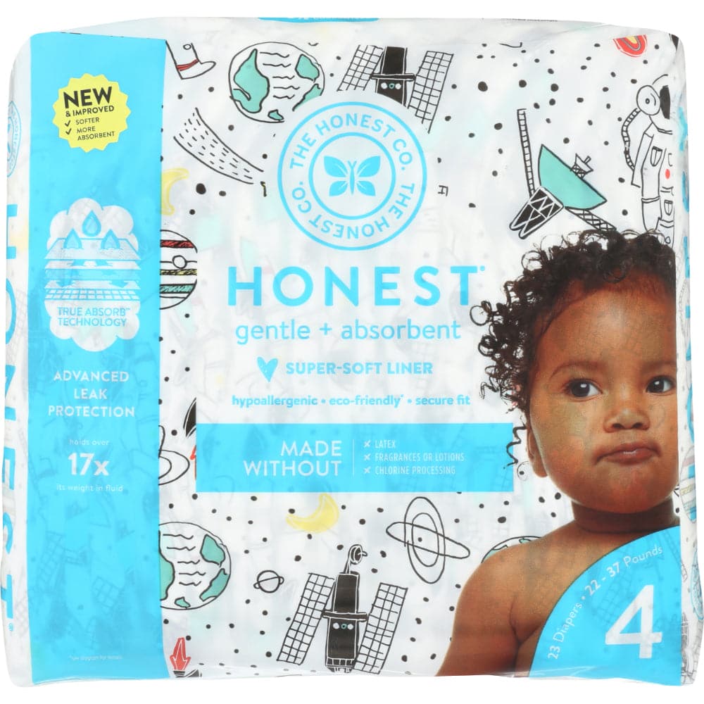 The Honest Company – Diaper Space Travel Size 4