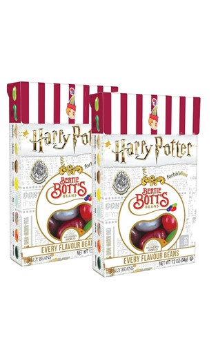 Jelly Belly Harry Potter Bertie Botts Every Flavour Jelly Beans, 1.2 oz – 2 PACK