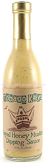 Tobago Keys Honey Mustard, 10oz.