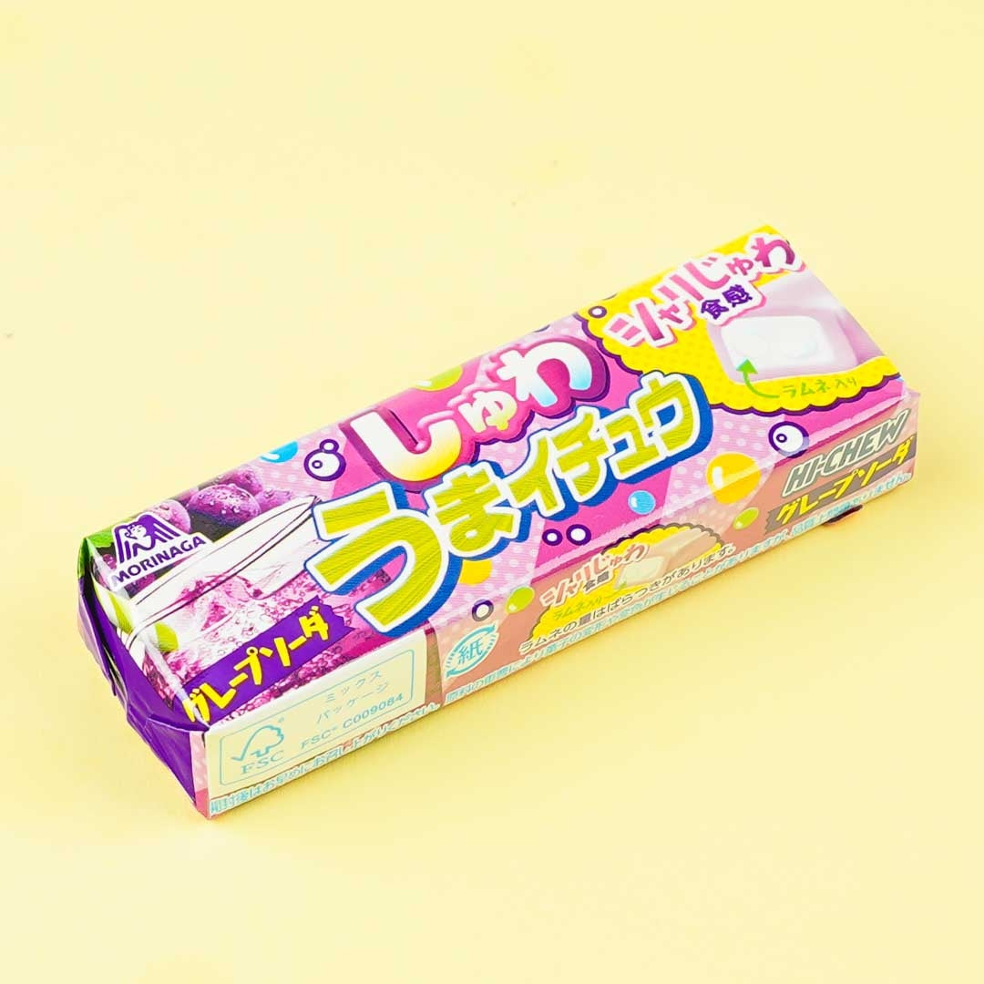 Morinaga Shuwauma Ichu Uma Soda Candy – Grape Soda