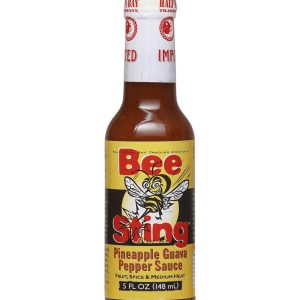 Hot Sauce Bee Sting Pineapple Guava 5 oz Heat 5