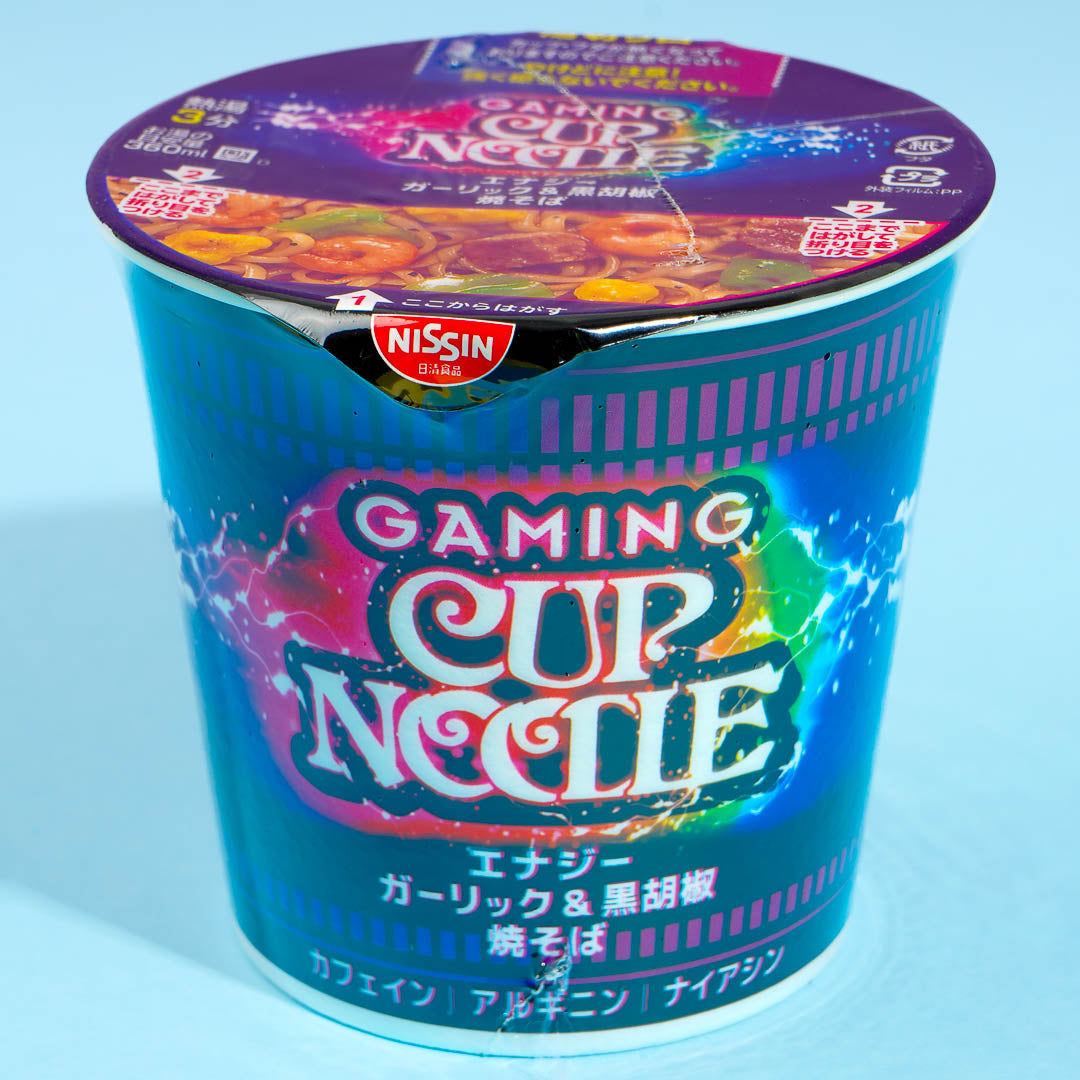 Nissin Gaming Cup Noodles – Energy Garlic