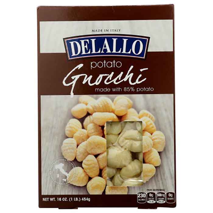 Delallo – Pasta Gnocchi Potato, 16oz