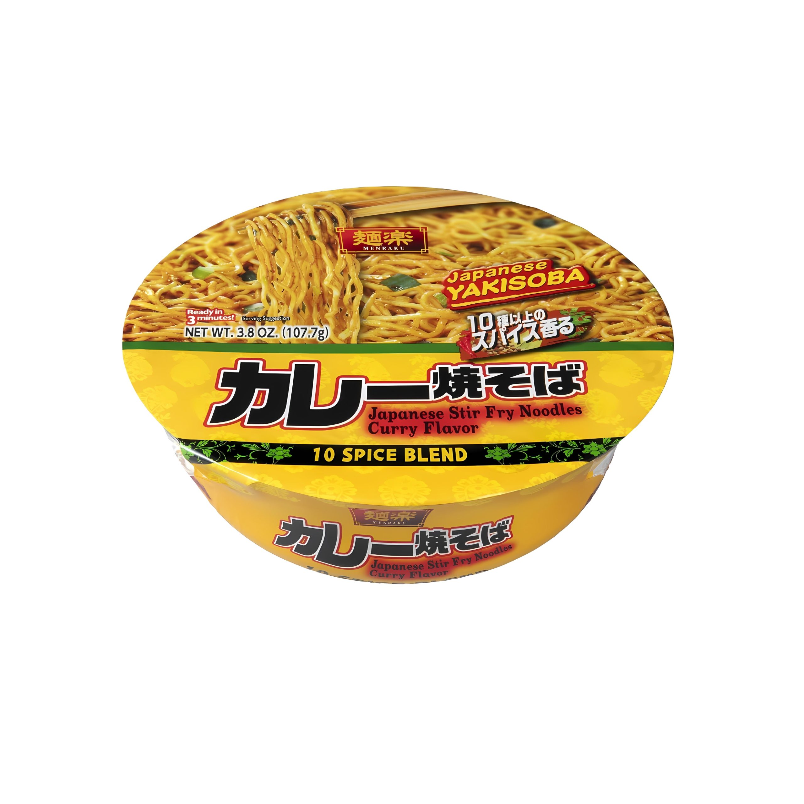 Hikari Menraku Yakisoba Curry (Japan)